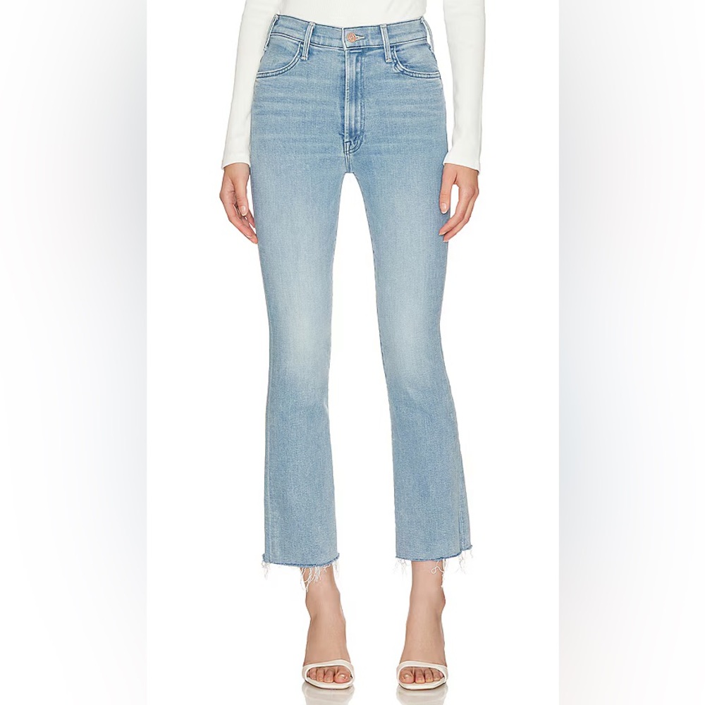 MOTHER The Hustler Ankle Fray: Cutting Class